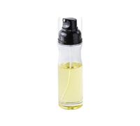 dfEDRd Frasco atomizador para Perfume, Dispensador de Aceite Oliva for Cocina, Botella pulverizadora Control Vidrio for el hogar, Simple(BK)