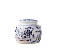 dfEDRd Tarro hermético, Pequeño tarro de cerámica, caja Caddy for té, tanque almacenamiento, contenedor, organizador alimentos(Color 1)