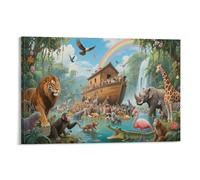 DFENILROP Mundo Animal Cuadro De Pared, Poster Obra De Arte Colgado | Impresión Lienzo Murales, Elegantes Pintura Decor Interior Para Salón Pasillo, Regalo 16x24inch(40x60cm)