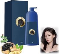 DFEPPJHG Tinte para Cabello con proteína de Caviar, Tinte para Cabello Bubble Colour, Champú para Tinte para Cabello Bubble Plant, Champú para Tinte Natural instantáneo para Mujeres y Hombres