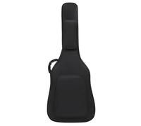 DFGBAPKBL Funda de Guitarra Bolsa de Guitarra de Tela Oxford de 12 mm de Grosor, Bolsa de Guitarra de 41 Pulgadas con Canciones Populares, Bolsa de Hombro Negra for Instrumentos(Black)