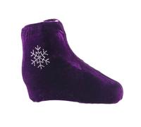 DFGBAPKBL Fundas para Botas de Patinaje artístico Cubierta for Zapatos de Patinaje artístico, Funda Protectora for sobre Hielo, elástica antisuciedad for Patines(L Purple)