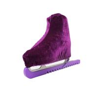 DFGBAPKBL Fundas para Botas de Patinaje artístico Cubiertas for Botas de Patinaje artístico Profesional, Cubiertas for Zapatos patín Hockey sobre Hielo, Protectores for Ruedas(Purple,L (Size 39-43))