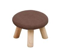 DFGBAPKBL Protector De Taburete Elástico, Fundas De Asiento For Sala For El Hogar para Proteger los reposapiés(B-Coffee)