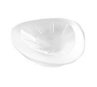 DFGGE 1 Pieza Autoadhesivo Triangular Silicona Transparente Formas De Senos Realzadores De Pechos Falsos Realistas Mama para Travestis Mastectomía Transgénero,250g/Piece