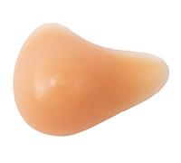 DFGGE 1 Pieza Senos De Silicona Alargada Lateralmente Formas De Pecho Prótesis De Mastectomía Mujer Almohadilla De Sujetador Cóncava Extendido Mama,Left Side Only,350g/Piece