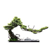 DFGHNBVC Árbol Artificial De Simulación, Árbol De Simulación, Adornos De Pino Acogedores, Decoración De Porche para Sala De Estar, Oficina, Manualidades Creativas, Rocalla, Árbol Falso, A