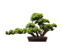 DFGHNBVC Árbol Artificial Realista, Planta Falsa, Simulación De Bonsái, Pino, Decoración, Planta De Interior Artificial En Maceta, Exhibición De Escritorio, Árbol Falso Zen.