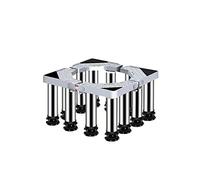 DFGHNBVC Base para Lavadora, Soporte para Lavadora, Resistente, 4/8/12 Patas, Ajustable, para Secadora, Refrigerador, Largo/Ancho 40-65 Cm, Universal, para Vinoteca, 12 Patas, 29 Cm
