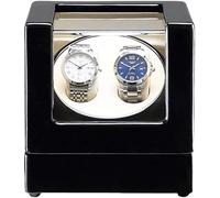 DFGHNBVC Caja Enrolladora De Relojes Automática con Acabado De Madera E Iluminación Led, Motor Súper Silencioso Y Doble Potencia.