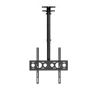DFGHNBVC Soporte De Techo Ajustable para TV, Compatible con Pantallas Led De 32 A 55 Pulgadas, Capacidad De Carga De 50 Kg, Negro, 34 M