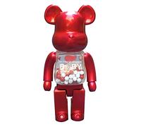 DFGUINXKU 1000% Bearbricks, Bloques de construcción de Osos violentos Oso Coleccionable Juguete for Regalo y Accesorio de Moda 70 cm/27,6 Pulgadas