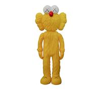 DFGUINXKU Bearbrick, 30 cm/11,8 Pulgadas, Bloques de construcción violentos, Oso 400%, estatuilla de Barrio Sésamo, Juguete Coleccionable Hecho a Mano, Regalo, decoración de Oficina(Yellow)