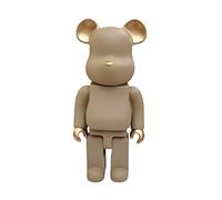 DFGUINXKU Bearbricks, Bloques de construcción de Osos violentos, Modelo de estatuilla de Oso, Juguete Coleccionable Hecho a Mano for Regalo, Adorno de Escritorio(Brown)