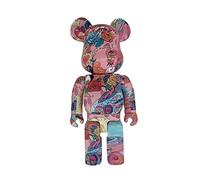 DFGUINXKU Bloques De Construcción De Osos Violentos Bear, 400% Bearbricks 28 Cm/11 Pulgadas De San Valentín Día Limited Figurine Modelo Collectible Ornament