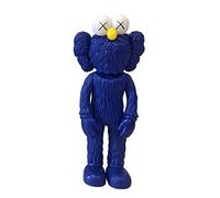 DFGUINXKU Muñeca de Barrio Sésamo con Ojos XX 33 CM, Modelo Personaje, Adorno, decoración Mesa, un artículo colección for Amantes los Juguetes(Blue)