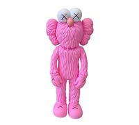 DFGUINXKU Muñeca de Barrio Sésamo con Ojos XX 33 CM, Modelo Personaje, Adorno, decoración Mesa, un artículo colección for Amantes los Juguetes(Pink)