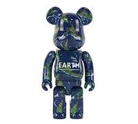 DFGUINXKU Oso violento Bloques de construcción Oso, 28 cm / 11 Pulgadas Bearbrick 400% Planet Series Modelo de colección Juguete for Regalo Adorno de Moda Mejor decoración