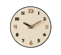 DFHS46JK Decoración de Pared Home Living Room Wall Clock No-Drill Installation Silent Operation(Medio)