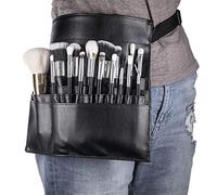 DFIEER - Bolsa profesional para brochas de maquillaje con 22 bolsillos y correa para cinturón de artista para mujer (cepillo no incluido)
