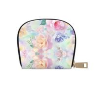 DFJMASFKOL Nature Scenery - Bolsa de piel vintage con diseño de pájaros coloridos, para viajeros activos, para tarjetas de tránsito e identificaciones de acceso rápido, 9 x 11 cm, A30, 9X11CM