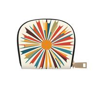 DFJMASFKOL Nature Scenery - Bolsa de piel vintage con diseño de pájaros coloridos, para viajeros activos, para tarjetas de tránsito e identificaciones de acceso rápido, 9 x 11 cm, A17, 9X11CM