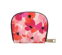 DFJMASFKOL Nature Scenery - Bolsa de piel vintage con diseño de pájaros coloridos, para viajeros activos, para tarjetas de tránsito e identificaciones de acceso rápido, 9 x 11 cm, A34, 9X11CM