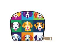 DFJMASFKOL Nature Scenery - Bolsa de piel vintage con diseño de pájaros coloridos, para viajeros activos, para tarjetas de tránsito e identificaciones de acceso rápido, 9 x 11 cm, A41, 9X11CM