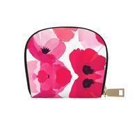 DFJMASFKOL Nature Scenery - Bolsa de piel vintage con diseño de pájaros coloridos, para viajeros activos, para tarjetas de tránsito e identificaciones de acceso rápido, 9 x 11 cm, A37, 9X11CM
