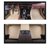 DFJOSF Alfombrillas Coche Alfombrillas Personalizadas para A3 S3 Saloon Limousine 2013-2023 Sedán Universales para Coche(Beige)