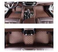 DFJOSF Alfombrillas Coche Alfombrillas Personalizadas para X3 E83 F25 G01 F97 2003-2023 Universales para Coche(Café)