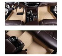 DFJOSF Alfombrillas Coche para Serie 3 E46 1997 1998 1999 2000 2001 2002 2003 2004 318-330 Alfombras para Pies Coche Alfombrillas Personalizadas para Suelo Coche Universales para Coche(Beige)