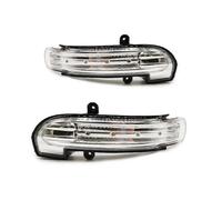 DFJOSF Intermitente Retrovisor para Mercedes para Benz Clase C W203 C230 C240 C280 C320 C350 2001-2007, Luz LED De Intermitente para Espejo Retrovisor Lateral. Señal Giro Coche(Left and Right)