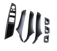 DFJOSF Manecilla Tirador Puerta Coche Manija Interior para 5 Series F10 F11 520D 525D 530D 535I LHD Adaptación De La Manija De La Puerta Interior del Automóvil (Negro)