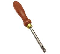 DFM Tool Works Herramienta de pulido raspador de gabinete, con mango de arce duro y varilla de acero de alta velocidad súper dura, ideal para aplicaciones de pulido y carpintería, fabricado en Estados