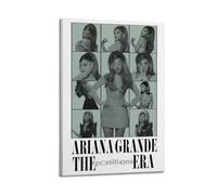 DFMY Ariana Grande - Póster de álbum de música, póster personal para pared, lienzo estético de música y decoración de películas, sala de estar, dormitorio, 20 x 30 cm, estilo marco