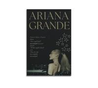 DFMY Ariana Grande - Póster de álbum de música, póster personal para pared, lienzo estético de música y decoración de películas, sala de estar, dormitorio, 60 x 90 cm, estilo sin marco