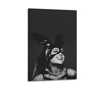DFMY Ariana Grande - Póster de álbum de música, póster personal para pared, lienzo estético de música y decoración de películas, sala de estar, dormitorio, 60 x 90 cm, estilo marco