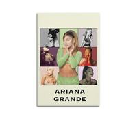 DFMY Ariana Grande - Póster de álbum de música, póster personal para pared, lienzo estético de música y decoración de películas, sala de estar, dormitorio, 30 x 45 cm, estilo sin marco