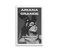DFMY Ariana Grande - Póster de álbum de música, póster personal para pared, lienzo estético de música y decoración de películas, sala de estar, dormitorio, 40 x 60 cm, estilo sin marco