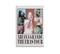 DFMY Ariana Grande - Póster de álbum de música, póster personal para pared, lienzo estético de música y decoración de películas, sala de estar, dormitorio, 30 x 45 cm, estilo sin marco