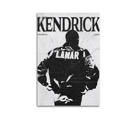 DFMY Kendrick Lamar - Póster de arte fotográfico personal para pared, lienzo estético de música y decoración de películas, sala de estar, dormitorio, 20 x 30 cm, estilo sin marco