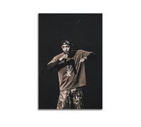 DFMY Kendrick Lamar - Póster de arte fotográfico personal para pared, lienzo estético de música y decoración de películas, sala de estar, dormitorio, 60 x 90 cm, estilo sin marco