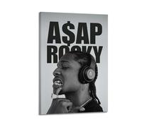 DFMY Kendrick Lamar - Póster de arte fotográfico personal para pared, lienzo estético de música y decoración de películas, sala de estar, dormitorio, 20 x 30 cm, estilo marco