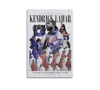 DFMY Kendrick Lamar - Póster de arte fotográfico personal para pared, lienzo estético de música y decoración de películas, sala de estar, dormitorio, 20 x 30 cm, estilo sin marco