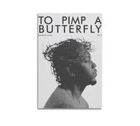 DFMY Kendrick Lamar - Póster de arte fotográfico personal para pared, lienzo estético de música y decoración de películas, sala de estar, dormitorio, 40 x 60 cm, estilo sin marco