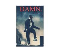 DFMY Kendrick Lamar - Póster de arte fotográfico personal para pared, lienzo estético de música y decoración de películas, sala de estar, dormitorio, 40 x 60 cm, estilo sin marco