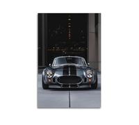 DFMY Póster de Supercars JDM Racing Car Viper arte para pared, lienzo estético, póster de música vintage y películas, pintura decorativa para sala de estar, dormitorio, 20 x 30 cm, estilo sin marco