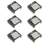 DFPlayer Mini MP3 Player Module, QIQIAZI Mini MP3 Player DFPlayer Master Module, Audio Voice Module, TF Card U Disk Board compatible con Arduino