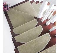 DFrywdgSEY Alfombras para escaleras, Juego de 5 alfombras Autoadhesivas for Interiores, Ideales for escaleras y Otras Necesidades Seguridad for Personas Mayores, niños Mascotas(1,75 * 24+3cm)
